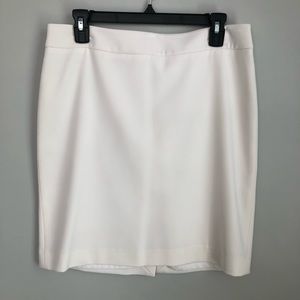 WHBM | Eggshell Pencil Skirt | Sz 8